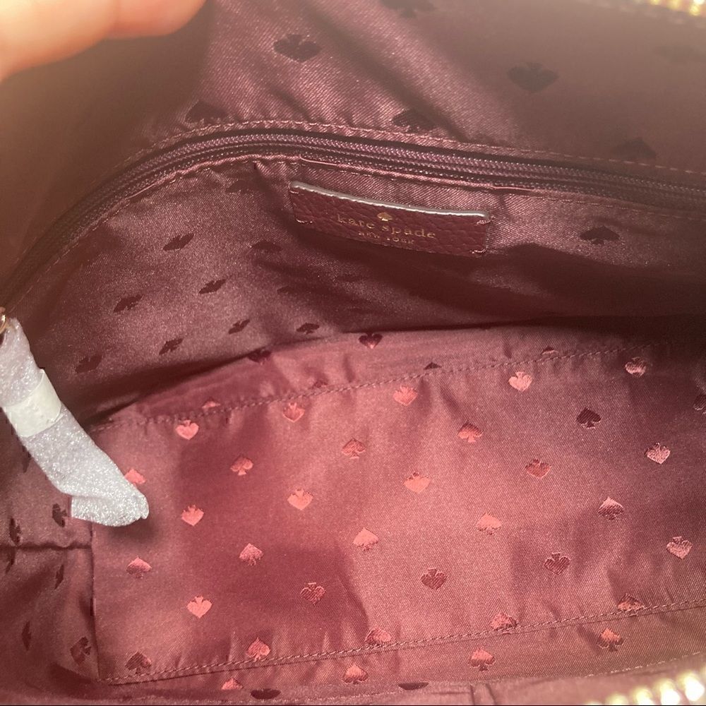 KATE SPADE melody forest floral flap shoulder bag - Picture 7 of 12